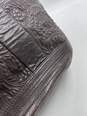 Authentic Christian Lacroix Brown Embossed Tote Bag image number 8