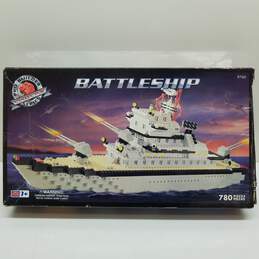 Vintage Mega Bloks Battleship 9760 Pro Builder Collector Series