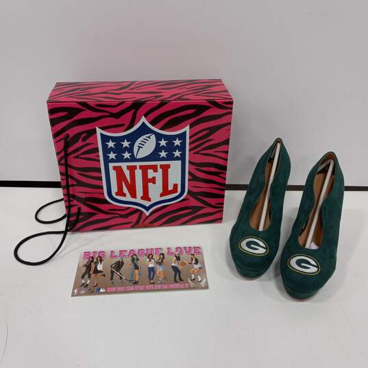 NFL GREENBAY PACKERS DRESS SHOES WOMENS SIZE 7.5 NIB image number 1