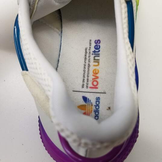 Adidas Ozweego Pride 2019 Rainbow Size 10.5 Multicolor image number 9