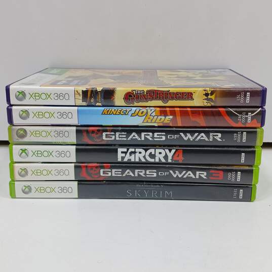 Bundle of 6 Xbox 360 Video Games (2 Kinect Games) image number 6