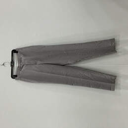 NWT Mens Gray Flat Front Slash Pocket Straight Leg Dress Pants Size 38R W31