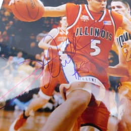(2) Illinois/Brooklyn Nets Deron Williams Signed Photo/Magazine Cover alternative image