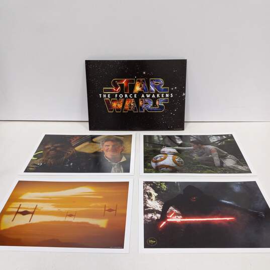Set of 4 Star Wars The Force Awakens Posters image number 1