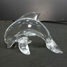 Glass Dolphin Figurine alternative image