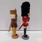 Par of Wooden Holiday Nut Crackers image number 4