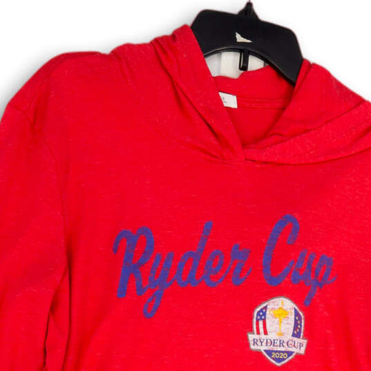 NWT Womens Red Ryder Cup Long Sleeve Pullover Hoodie Size Large image number 3