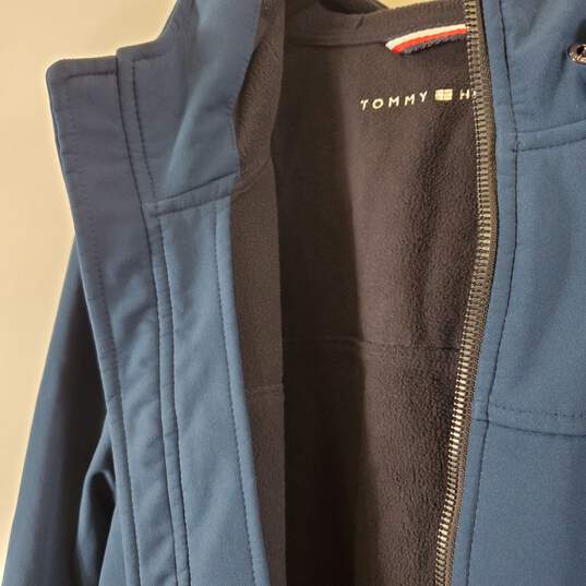 Tommy Hilfiger Men's Blue Full Zip-Up Sweater SZ XL image number 5