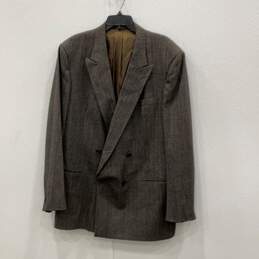 Christian Dior Mens Brown Gray Blazer & Pants 2 Piece Suit Set Size 48L With COA alternative image