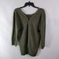 New York & Company Women Green Sweater XL NWT image number 2