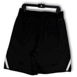 NWT Mens Black Pro Block Elastic Waist Basketball Athletic Shorts Size L alternative image