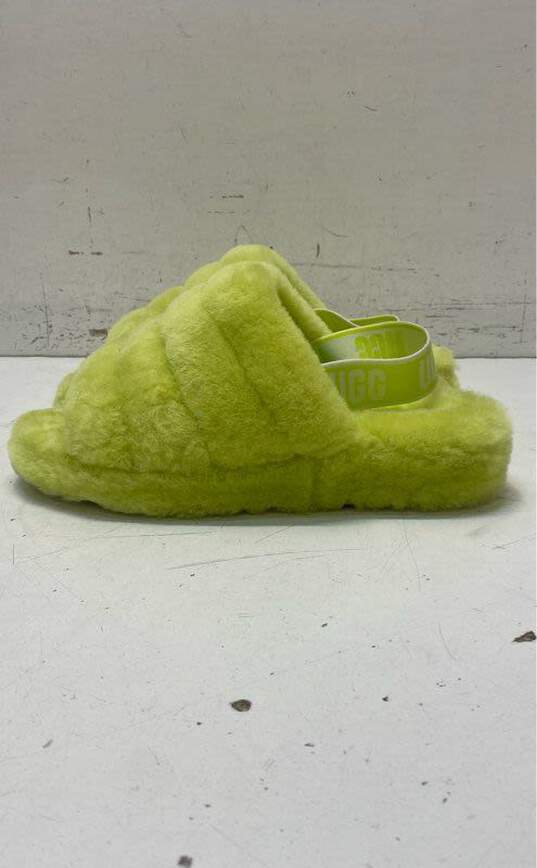 Ugg Plush Women's Key Lime Slides/Sandal Sz. 9 image number 2