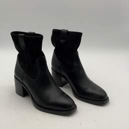 Frye Womens Black Round Toe Block Heel Ankle Bootie Boots Size 5.5M alternative image