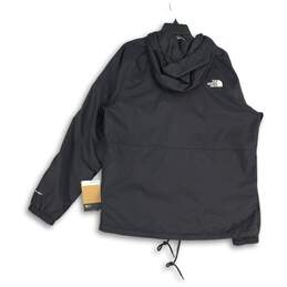NWT The North Face Mens Antora Black Novelty Long Sleeve Hooded Rain Coat Size L alternative image