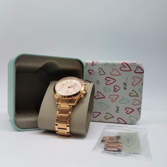 Fossil BQ 3036 35mm Rose Gold Watch 92g image number 9