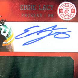 2013 Eddie Lacy Totally Certified Rookie Freshman Phenoms Red Signatures 284/299 alternative image