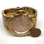 Designer Michael Kors MK5412 Rose Gold Chronograph Analog Wristwatch w/ Box image number 1