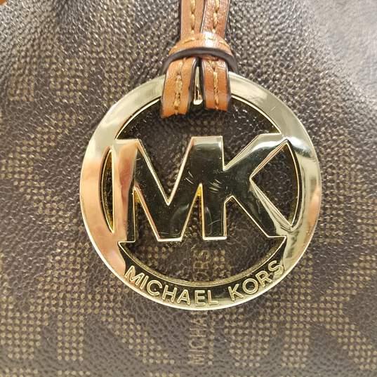 Michael Kors Kids Monogram Logo Tote Bag - Brown