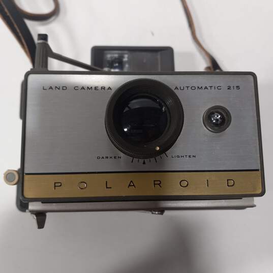 Polaroid Automatic 215 Land Camera w/ Case image number 9
