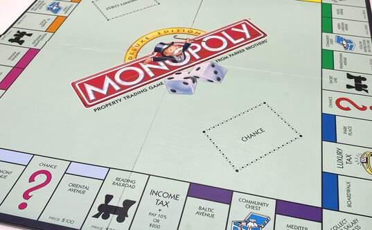 Parker Brothers Deluxe Edition Monopoly Board Game image number 6