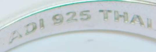 Artisan Sterling Silver Topaz CZ Ring Variety 9.3g image number 4