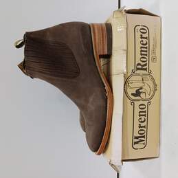 Men's Moreno Romero Brown Chelsea Boots Size 30