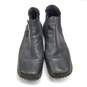 Natha Studio Italy Black Leather Pull On Ankle Boots Men's Size 10 M image number 5