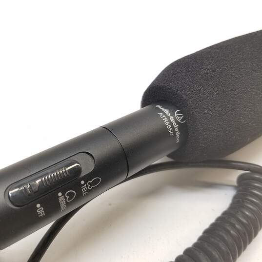 Buy the Audio-Technica ATR6550x Condenser Shotgun Microphone | GoodwillFinds