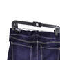 NWT Womens Blue Denim Medium Wash Pull-On Cuffed Bermuda Shorts Size 8/29 image number 4