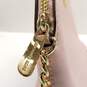Michael Kors Saffiano Leather Crossbody Bag Dusty Pink image number 6