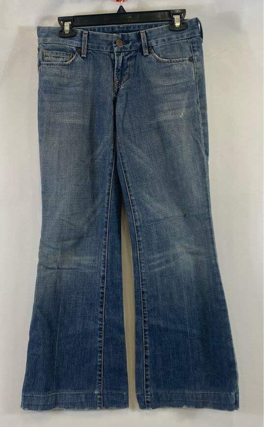 Citizens of Humanity Women's Blue Flared Jeans- Sz 26 image number 1