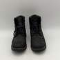 Timberland Mens Black Leather Round Toe Lace-Up Ankle Combat Boots Size 8 image number 3