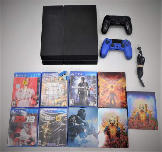 Sony Playstation 4 2 Tb. with 8 Games Doom Eternal image number 1