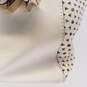 Diane Von Furstenberg White Perforated Leather Medium Shoulder Tote Bag image number 8