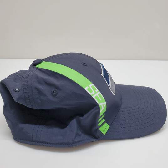 47 Brand  NFL Seattle Seahawks Strapback Cap Hat OSFA image number 2