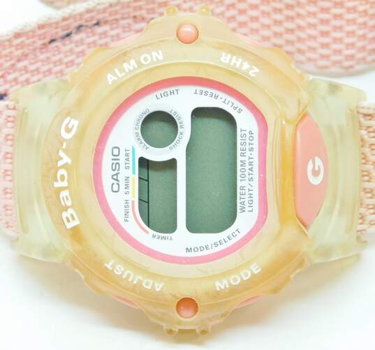 Casio Baby-G G-lide Pink 1559 BG-340 Childs Watch image number 2