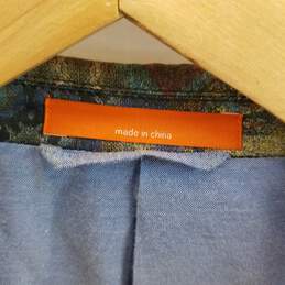 Macy's Men's Store Tallia Multicolor Suit Jacket Size 46L alternative image