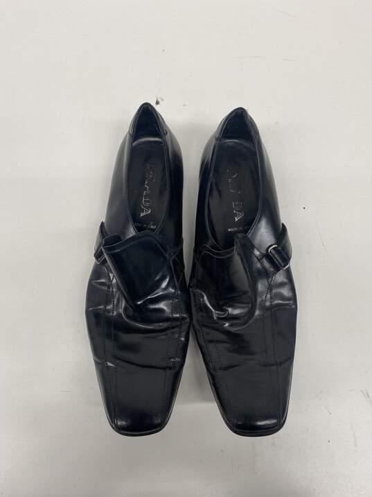 Prada Black Loafer Casual Shoe Men 10 image number 7