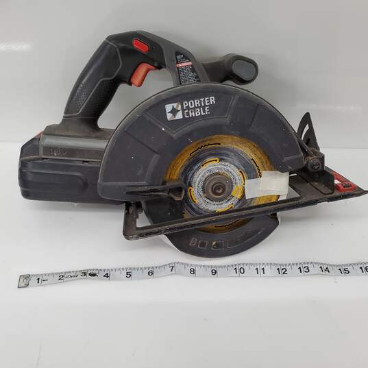 Porter Cable PC 186CS Type 2 Cordless Circular Saw Untested image number 1