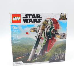 LEGO Star Wars 75312 Boba Fett's Starship IOB W/ Manual