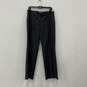 Womens Gray Long Sleeve Peak Lapel Flap Pockets Two Piece Suit Pants Size 8 image number 3