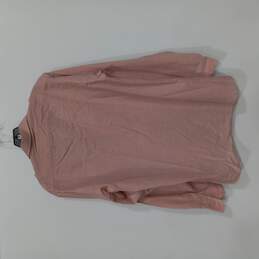 Men's Pink Long Sleeve Button-Up Shirt Sz M alternative image