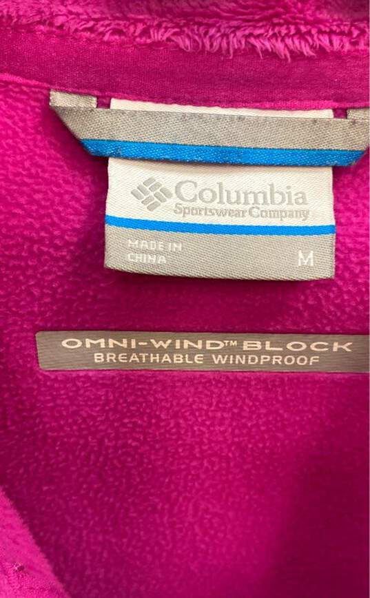 Columbia Pink Jacket - Size Medium image number 3