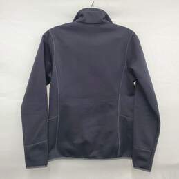 Patagonia WM's 100% Polyester Tech Fleece Full Zip Black Jacket Size S alternative image