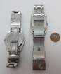 Fossil FS-4317 & FS-2557 Silver Tone Men's Watches 265.2g image number 5