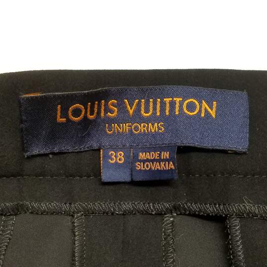 Louis Vuitton Uniformes Black Straight Trousers