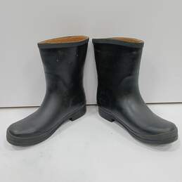 Chooka Women's Black Rubber Boots Size 10 alternative image
