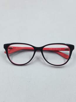 Calvin Klein Brown Oval Eyeglasses