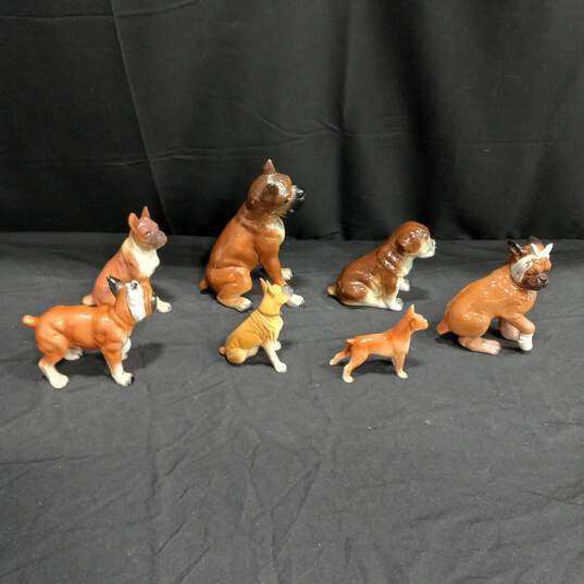 Bundle of 7 Assorted Ceramic Dog Figurines image number 3