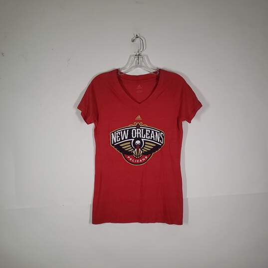 Womens Short Sleeve New Orleans Pelicans Basketball-NBA T-Shirt Size Large image number 1